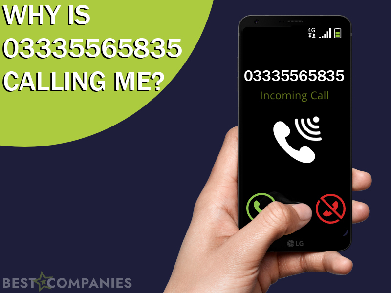 WHY IS 03335565835 CALLING ME-